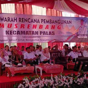 Buka Musrenbang Palas, Bupati Nanang Ermanto Sebut Infrastruktur Palas Naik 15 Milyar di Tahun 2024