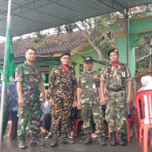 Babinsa Ceper Hadiri Gelaran Pengajian Ahad Pon Desa Pokak