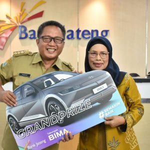 Warga Sidorejo Dapatkan Hadiah Mobil listrik Hyundai IONIQZ dari Tabungan Bima periode 1 Tahun 2023
