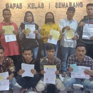 13WBP Rutan Salatiga Terima Bebas Bersyarat Secara Gratis
