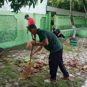 Jumat Bersih, Ini Harapan Bati Tuud Koramil 22 Wonosari