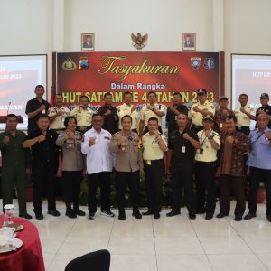 Puncak peringatan HUT Satpam ke 43, Wakapolres Semarang hadiri Tasyakuran.