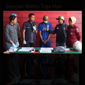 Hari Ini Polres Semarang,Gelar Konferensi Pers Ungkap Kasus Penjambret