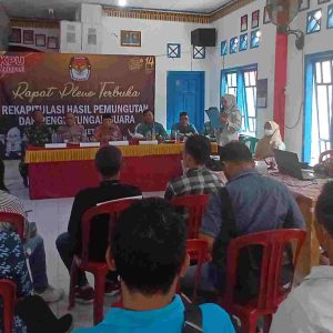 PPK Ketapang Gelar Rapat Pleno Terbuka Rekapitulasi Hasil Pemungutan Suara Pemilu 2024