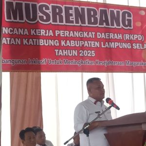 Musrenbang Kecamatan Katibung Resmi Dibuka Bupati Lamsel, Nanang; Anggaran Hingga 265 Miliar