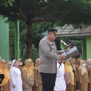 Cegah aksi kriminal melibatkan pelajar, Kapolres Lampung Selatan AKBP Yusriandi Yusrin : pelaku akan ditindak tegas