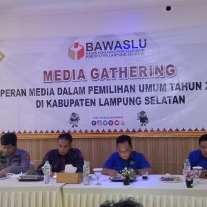 Gathering Bawaslu Lamsel, Wazzaki; Pencegahan Kecurangan Pemilu 2024 Meningkat Dibanding 2019