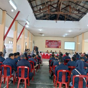 Rapat Pleno Terbuka Hasil Pemilu 2024 Resmi Digelar, Kapolres Lamsel Pantau Langsung di Kecamatan Penengahan