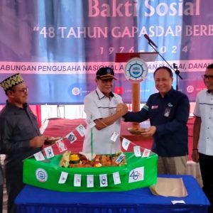 DPC GAPASDAP Bakauheni Menggelar Acara Bhakti Sosial Dalam Rangka HUT Ke-48 Tahun