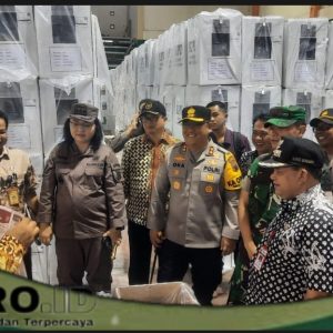 Cek kesiapan logistik Pemilu, Kapolres Semarang Bersama Forkopimda Pantau logistik Pemilu