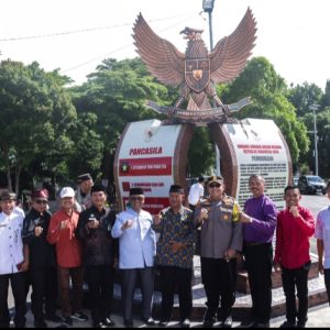 “Launching Kelurahan Pemilu Damai 2024 di Lampung Selatan: Upaya Polres untuk Cegah Konflik”