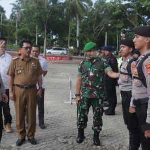 865 personil polri digelar selama tahap pungutan suara di Kabupaten Lampung Selatan.
