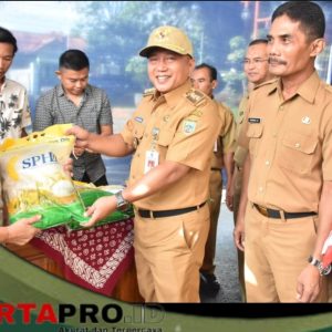 Pemkot Melalui Dinas Perdagangan Kota Salatiga Gelar Operasi Pasar, Bekerja Sama Dengan Bulog