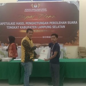Usai Gelar Pleno Pemilu 2024 Tingkat Kabupaten Lamsel, Langsung Persiapan Tingkat KPU Provinsi Lampung