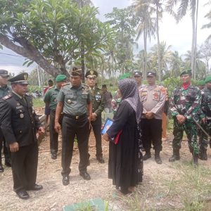 Danrem 043/Garuda Hitam Hadiri Pemakaman Militer Almarhum koptu Suhadi