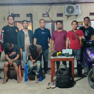 Polsek Banjar Agung Tangkap Dua Pelaku Spesialis Curat Rumah, Kompol Taufiq: Para Pelaku Berasal Dari Mesuji Timur