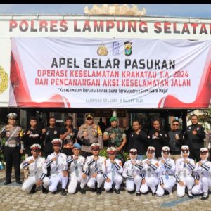 Lima sasaran Operasi Keselamatan 2024 Polres Lampung Selatan.