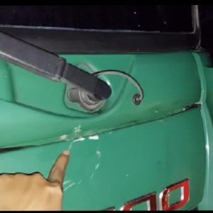 Kendaraan Di Tol KM 134 Dilempari Batu oleh OTK