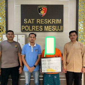 Korupsi Dana Desa , Kades Sidomulyo Mesuji  Ditangkap Polisi