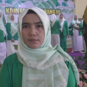 Umi Salamah Terpilih Menjadi Ketua PC Fatayat NU Pada Konfercab Ke III Fatayat Tulang Bawang