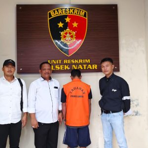 Polsek Natar Tangkap Pelaku Pencabulan Anak Dibawah Umur