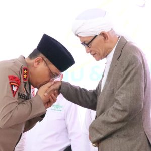 Polres Tulang Bawang Kerahkan Ratusan Personel Gabungan Amankan Pengajian Akbar dan Halal Bihalal Keluarga Besar NU