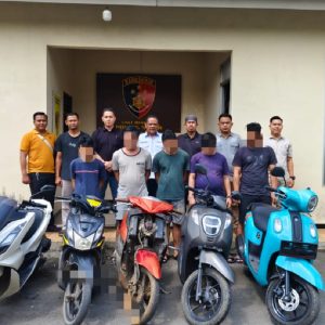 Residivis Curanmor dan Penadah di Bekuk Polisi