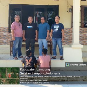 Pencuri Besi Tangga Kantor Gubernur di Kotabaru, Polisi kejar Tersangka Sampai Pulau Bangka
