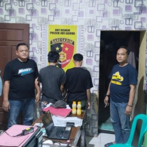Dua Pelaku Curanmor di Ringkus Polsek Jati agung