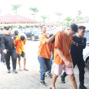 Unit PPA Satreskrim Polres Tulang Bawang Tangkap Empat Pelaku Kekerasan Seksual di Salah Satu Cafe