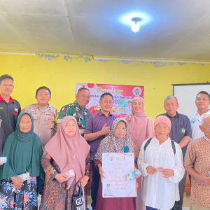 Pemerintah Kampung Agung Dalam Bagikan BLT, Kepada 30 KPM