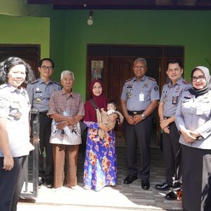 Semarak Hari Pengayoman, Kemenkumham Jateng Silaturahmi Ke Purnabakti