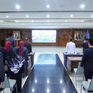 Melalui live streaming,Yasip Khasani Beserta Jajaran,Dengarkan Detik Detik Proklamasi Dari IKN