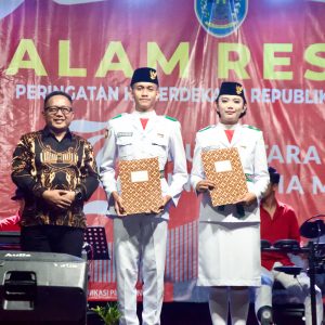 Yasip Khasani Bersama Istri Menghadiri Malam Resepsi Peringatan Hari Ulang Tahun Ke-79 Kemerdekaan RI