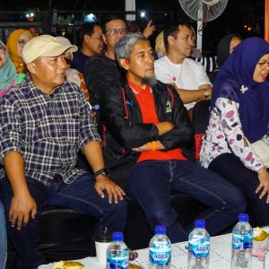 Yasip Khasani Beserta Istri Kunjungi Perayaan HUT Jawa Tengah,di Lapangan Kampus UIN