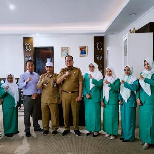Bangun sinergi dan kolaborasi, fatayat NU Tulang Bawang, audisi dengan Pj Bupati Tulang Bawang