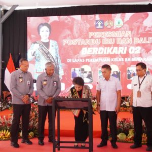 Dukung Zero Stunting, Posyandu Ibu dan Balita Berdikari 02 LPP Semarang Diresmikan