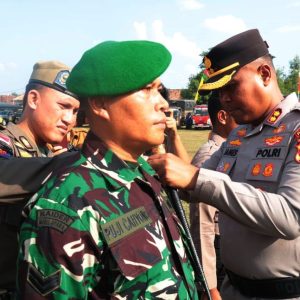 Polres Tulang Bawang Laksanakan Apel Gelar Pasukan, AKBP James: Tanda Dimulainya Operasi Mantap Praja Krakatau 2024