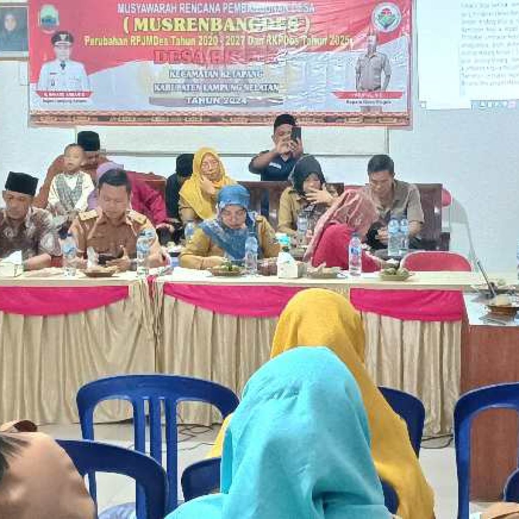 Pemdes Ruguk Awali Musrenbangdes Tahun 2024 di Kecamatan Ketapang 