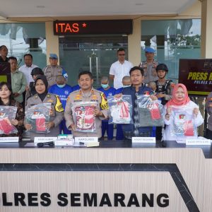 Ungkap Tindak Pencabulan Terhadap Anak, Polres Semarang Gelar Press Release
