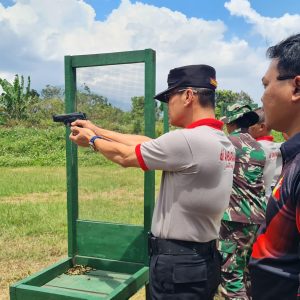 Gelar Latihan Menembak, Lapas Ambarawa – Rutan Salatiga Kuatkan Disiplin dan Karakter Pegawai