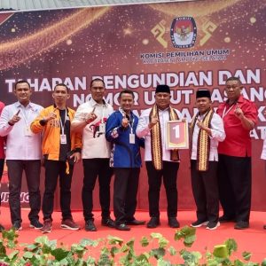 Paslon Nanang-Antoni Dapat Nomor Satu di Pilkada 2024