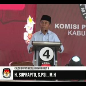 Menguasai Materi Debat, Paslon Suprapto Fuad layak pimpin Mesuji