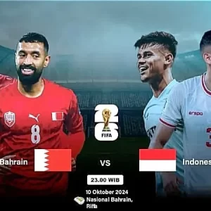 Kualifikasi Piala Dunia Putaran ke Tiga Grup C, Timnas Bahrain dan Indonesia Berbagi Angka