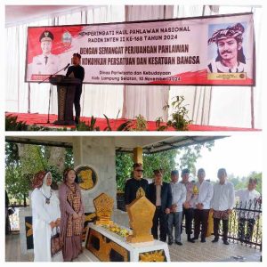 Pemkab Lampung Selatan Peringati Haul Pahlawan Nasional Raden Intan II ke-168 di Benteng Cempaka