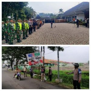 Masa Tenang, Polres Semarang Berikan Pengamanan Penertiban Alat Peraga Kampanye.
