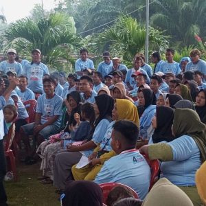 Tiga Hari, Suprapto-Fuad Sapa Masyarakat Pada 19 Desa di Kecamatan Wayserdang