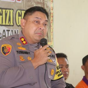 Kapolres Lampung Selatan Tampak Berkaca – Kaca Saat Sapa Siswa SDN Kecil Babulang