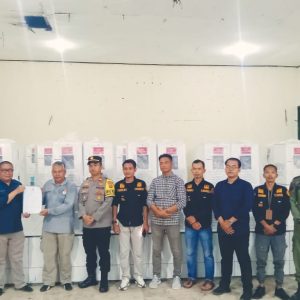 Polsek Penengahan Gelar Giat Pengalaman dan Pengecekan Pergeseran Kotak Suara Pilkada 2024
