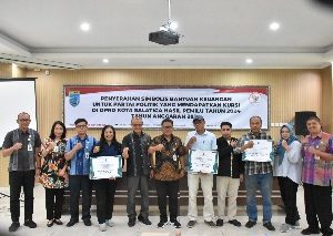 6 Parpol DPRD Kota Salatiga Mendapatkan Bantuan Keuangan Dengan Total Rp. 298.561.757,-.